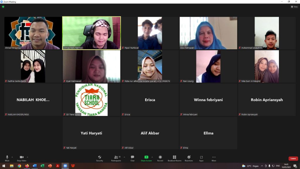 Halal Bihalal Program Studi Pariwisata Syariah 1443 H