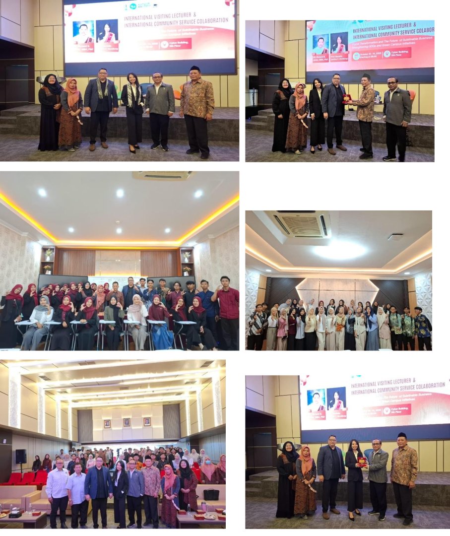 FEBI UIN Syekh Nurjati Cirebon Gelar International Visiting Lecturer dan International Community Service Collaboration